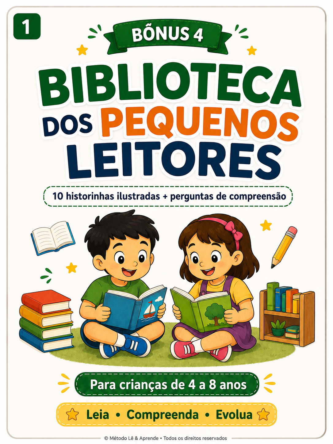Capa real do Biblioteca dos Pequenos Leitores